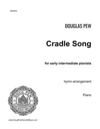 Cradle Song - EARLY INTERMEDIATE – Image 1