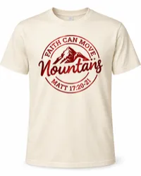 Faith Can Move Mountains Tee | Dr. Jae Faith Drop – Image 2