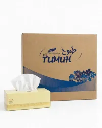 TUMUH FACIAL TISSUE LUXURY 200SH 2PLY – Image 1