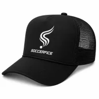 Black Trucker Foam Hat – Image 3