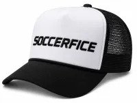 2-Tone Trucker Foam Hat (Black/White) – Image 4
