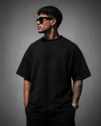 Premium Swag Tee - Black on Black – Image 2