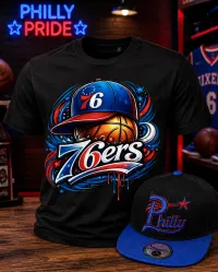 Philadelphia TShirt and Cap – Image 1