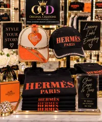 Hermes designer inspired caps – Image 2