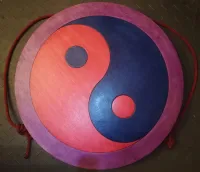 Yin Yang Wall Art Sign Laser Cut – Image 3