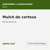 Marca Demo B Mulch de corteza · SKU DEMO-302 – Image 1