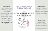 Soulagement de la Douleur - Huile Corporelle Thérapeutique – Image 2