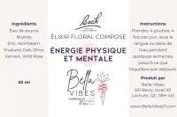 Énergie Physique & Mentale - Élixir composé Fleurs de Bach – Image 2