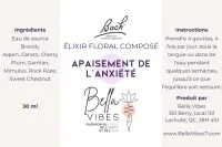 Apaisement de l'Anxiété - Élixir composé Fleurs de Bach – Image 2