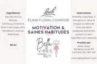 Motivation & Saines Habitudes - Élixir composé Fleurs de Bach – Image 2