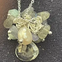Handmade Cluster Pendant – Image 1