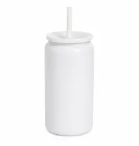16oz White Sublimation Tumbler – Premium Blank for Custom Designs – Image 1