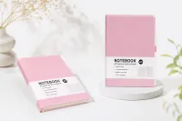 A5 Journal Hard Cover 80gsm 192 Pages – Baby Pink