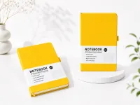 A5 Journal Hard Cover 80gsm 192 Pages – Yellow