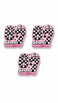 3D Straw Toppers – Add Personality to Every Sip! – Pink 67