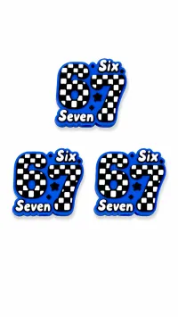 3D Straw Toppers – Add Personality to Every Sip! – Blue 67