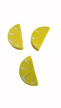 3D Straw Toppers – Add Personality to Every Sip! – Lemon slice