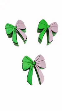 3D Straw Toppers – Add Personality to Every Sip! – Wicked bow 1