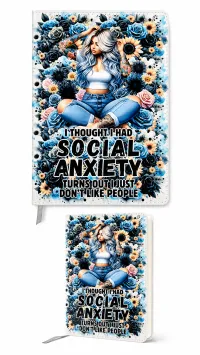 A5 Tattoo Women Journals – I thought I had Social Anxiety