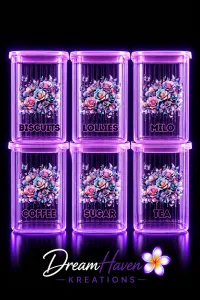 Pantry Glass Canister Set – Image 1