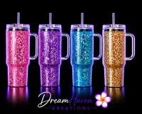 Custom 40oz Snowglobe Tumblers – Image 1