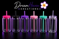 16oz Glass Tumblers – Clear