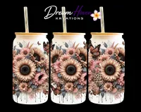 Bold Bloom Glass Tumbler – Bold Bloom 1
