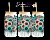 Bold Bloom Glass Tumbler – Bold Bloom 4