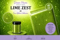 DreamHaven Fine Glitter Collection – Fine Craft Glitter – Lime Zest 41