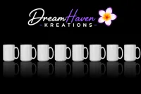 11oz and 15oz Sublimation Ceramic Mugs – 3A High Quality – 15oz White Mugs - Bundle x10 mugs