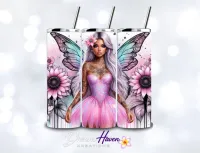 Custom 20oz Sublimation Tumbler – Fairy 4