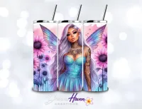 Custom 20oz Sublimation Tumbler – Fairy 3
