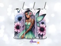 Custom 20oz Sublimation Tumbler – Fairy 2
