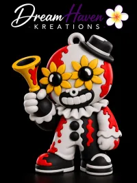 3D Printed Can Opener Keychain | Nail Saver | Cute Soda Can Opener – Clown