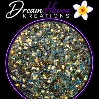 Black, White, Silver, Gold & Brown Chunky Glitters – Illusion (NEW)