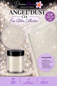DreamHaven Fine Glitter  – Angel Dust , 25 grams