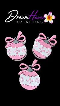 3D Straw Toppers – Add Personality to Every Sip! – Pink Bauble 