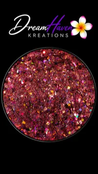 Bright Colorful Holographic Chunky Glitters – Holographic 15 - Rose Gold