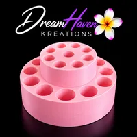 Mini 3D Pen Holder Displays – Round, Bow & Heart – Image 2
