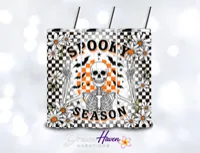 Halloween Themed 20oz Tumblers – Spooky 7