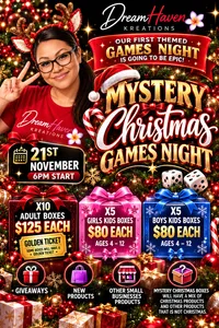 Mystery Christmas Games Night 2026 – Adult & Kids Mystery Boxes – Image 1
