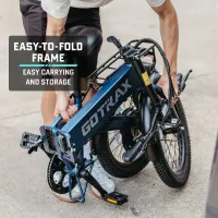 GoTrax E-Fold Electric Bike – Image 2