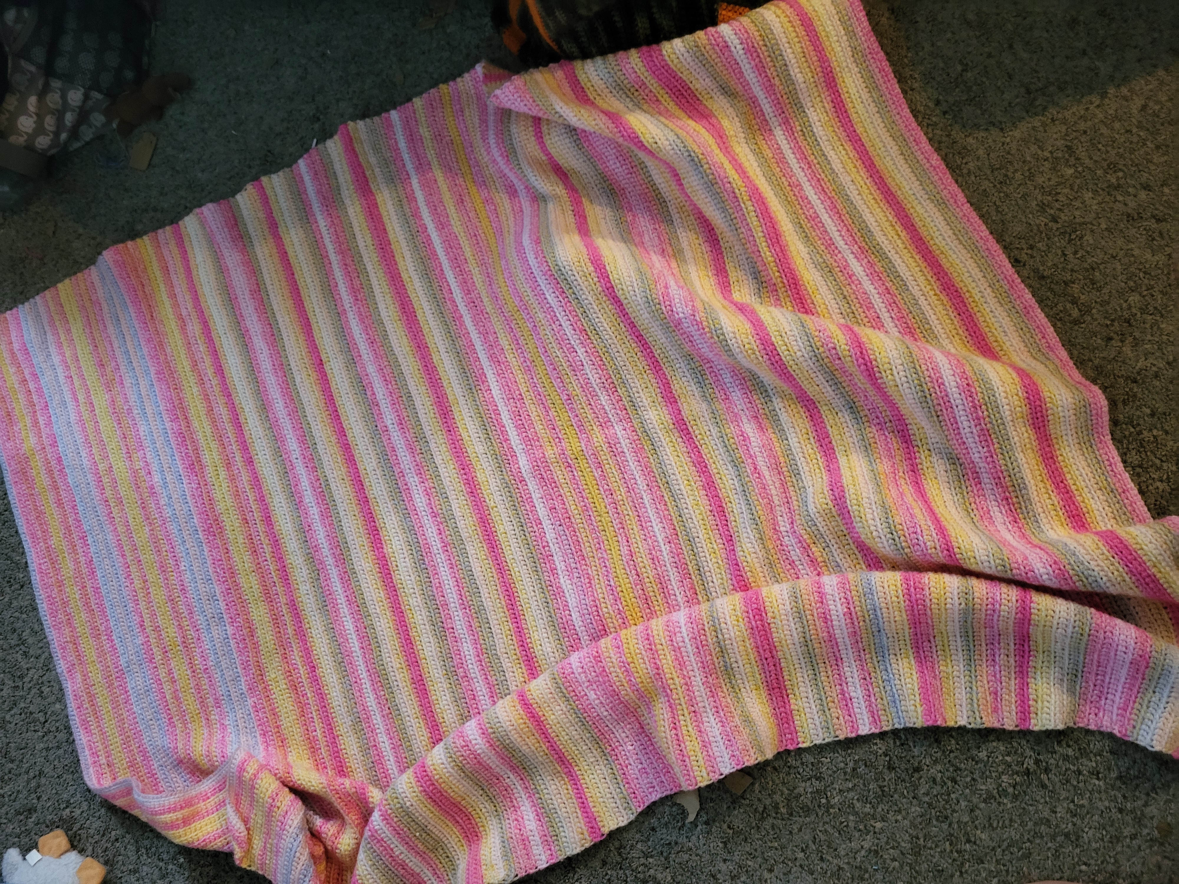   Cotton Cuddles Pink and Yellow – Image 1