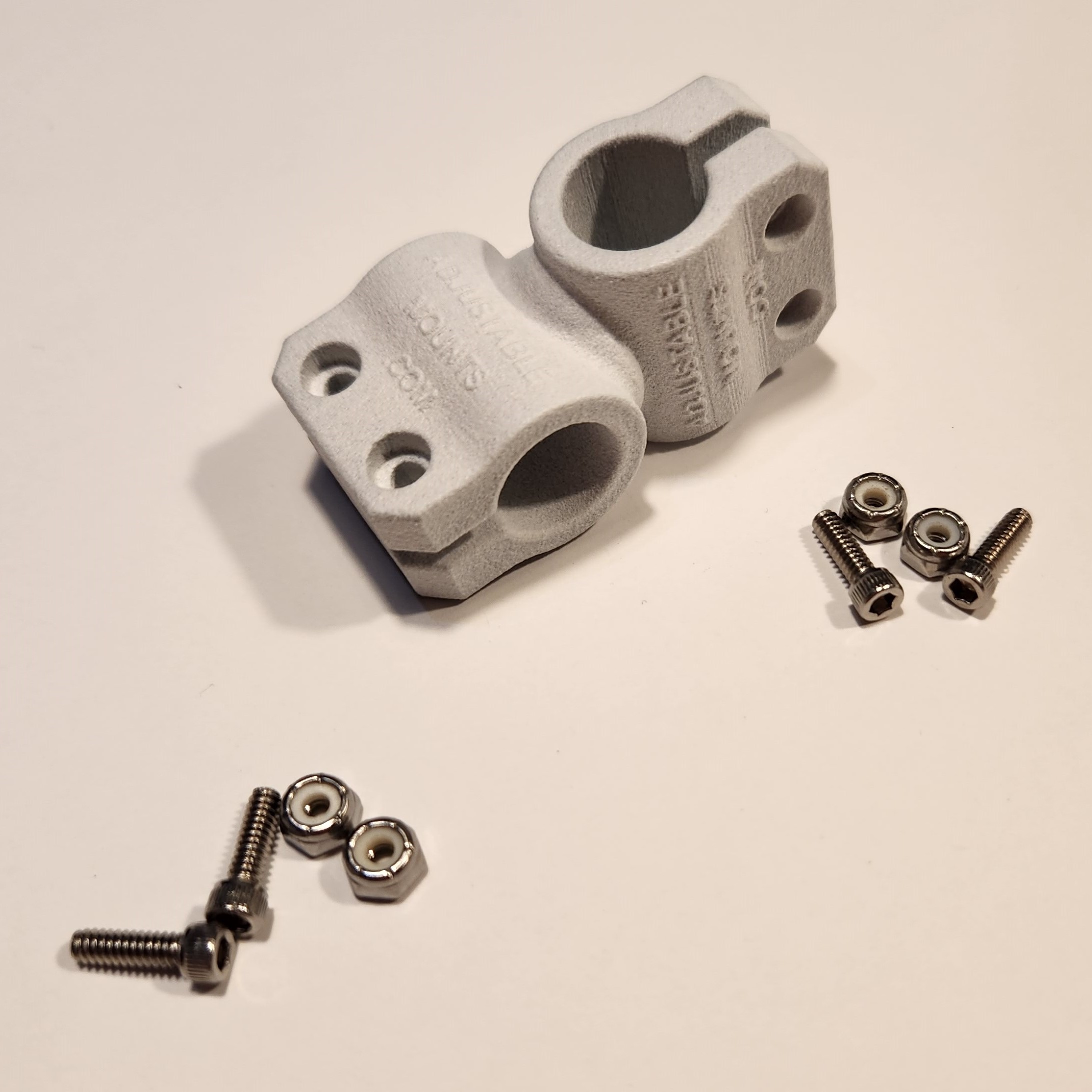 Fixed 90 degree mount – Fixed 90 degree mount with hardware