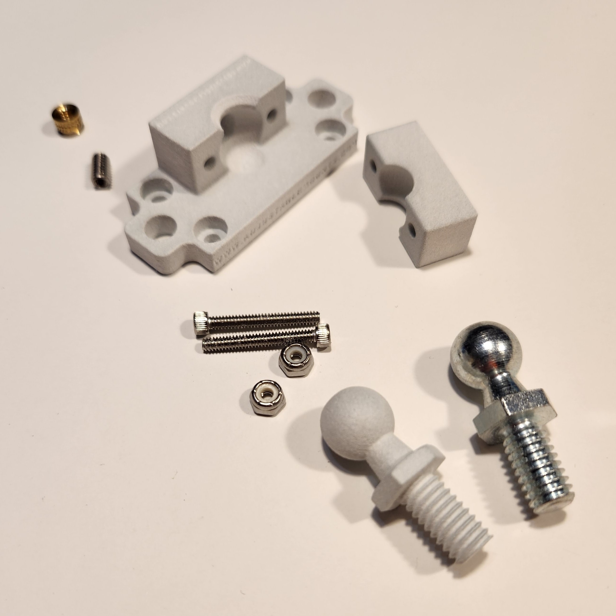 Ball Socket Swivel Assembly – Ball Socket Swivel Assembly with hardware – nylon ball