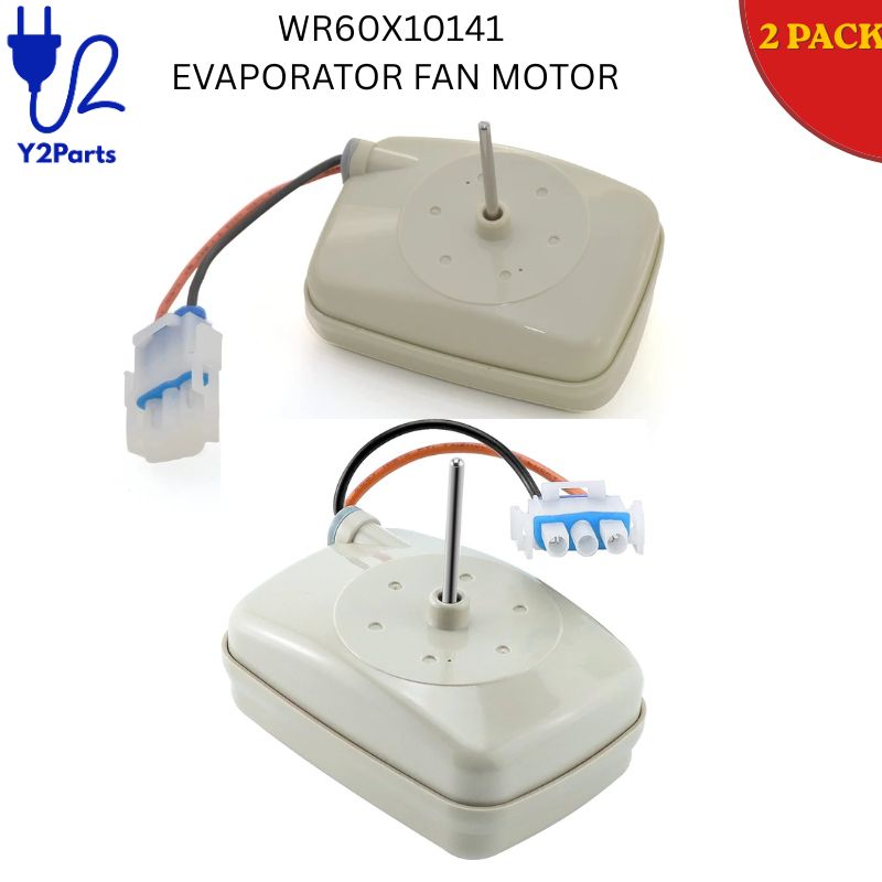 Y2PARTS WR60X10141 Refrigerator Evaporator Fan Motor Replacement for GE Hotpoint Refrigerators – Image 2