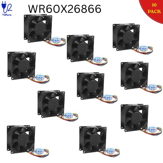 Y2PARTS WR60X26866 Refrigerator Evaporator Fan Motor Replacement for GE Hotpoint Refrigerators – Image 4