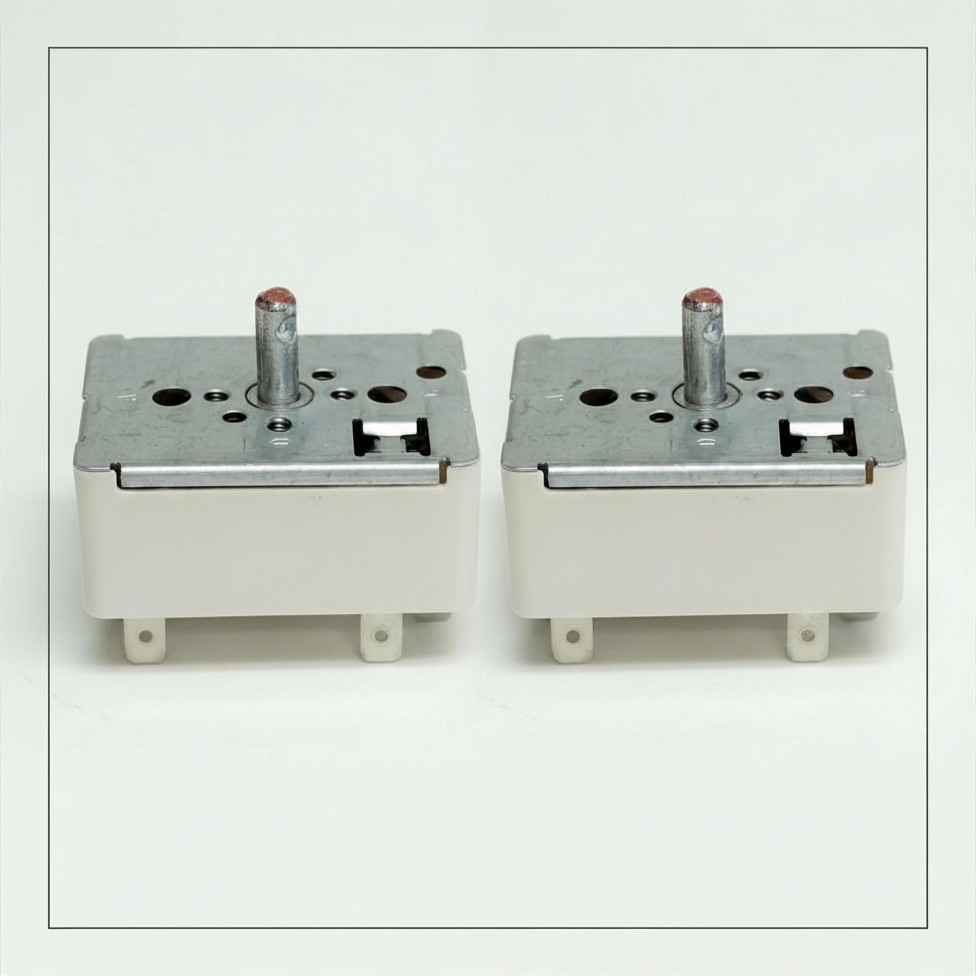 Y2PARTS 316436000 Surface Burner Infinite Switch 2 Pack, Compatible with Frigidaire & Kenmore Electric Ranges, 6 Inch Surface  – Image 3