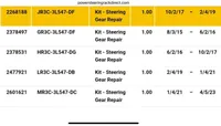 FORD MUSTANG Electric Power Steering (EPS) Rack JR3C-3D080-DF RHD New – Image 3