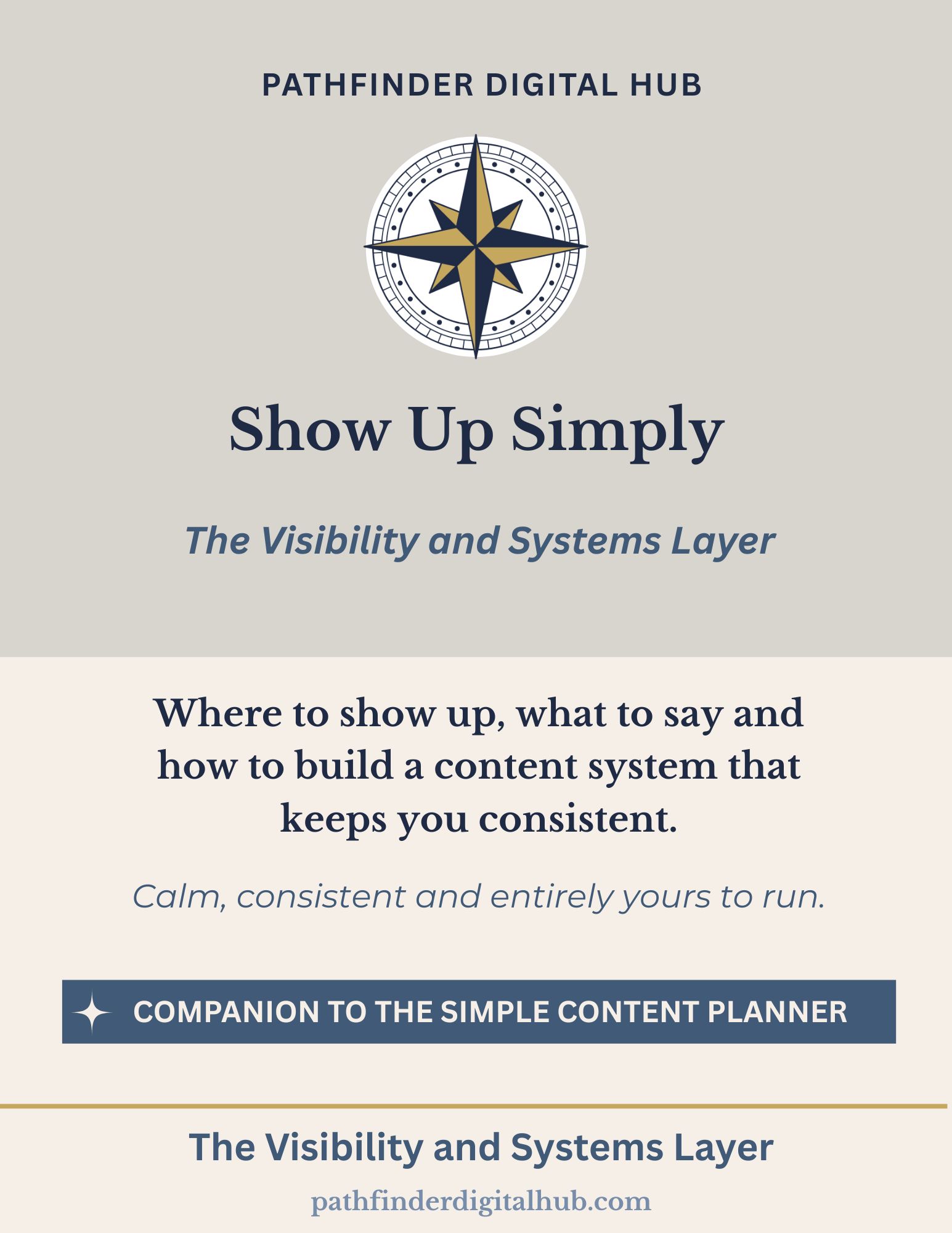 Show Up Simply – Image 1